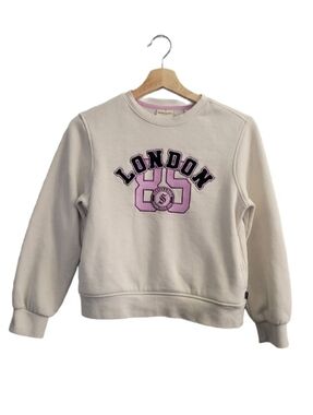 SCOTCH And Soda London 85 Graphic Crewneck Sweatshirt Size L (10-12) Varsity